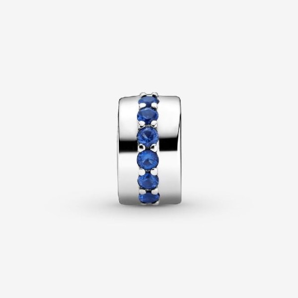 Blue Sparkle Clip Hurmaa Pandora Suomi