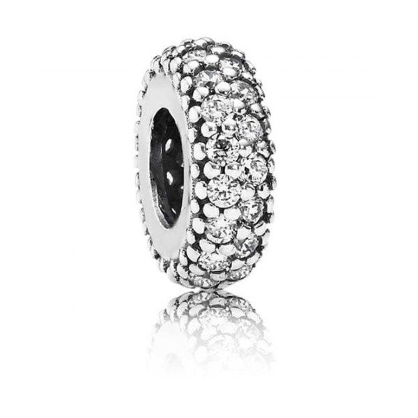 Clear Pave Charm Spacer Pandora Suomi