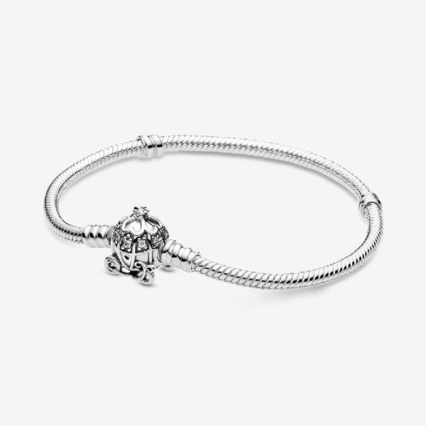 Disney Cinderella Pumpkin Coach Clasp Bracelet Pandora Suomi