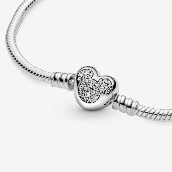 Disney Mikki Hiiri Sydän Pandora Suomi Lukko Käärmeketju Rannekoru