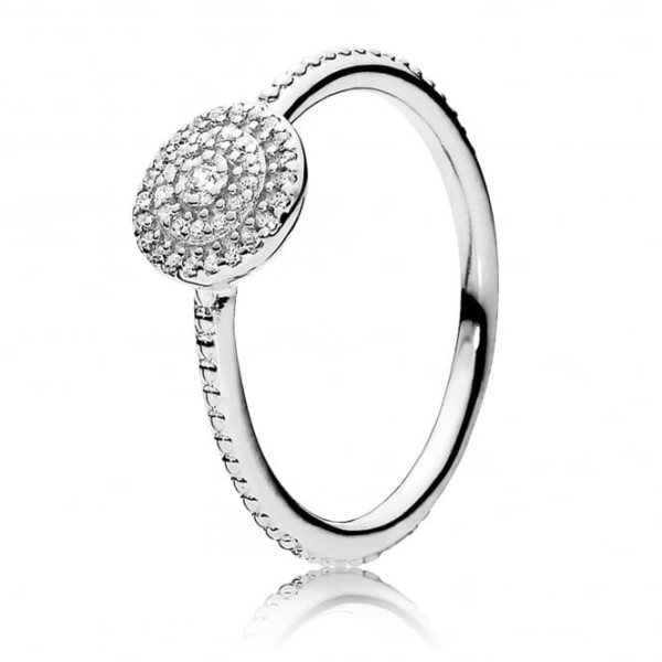 Elegant Sparkle Ring Pandora Suomi