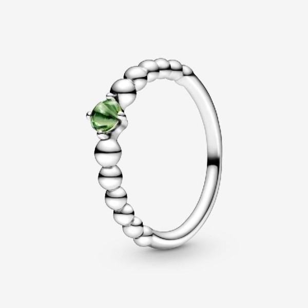 Elokuu Birthstone Helmillä Pandora Suomi Merkkisormus