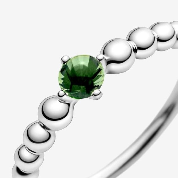 Elokuu Birthstone Helmillä Pandora Suomi Merkkisormus