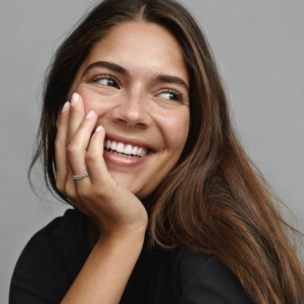 Epäsymmetristen Tähtien Bändi Sormus Merkki Pandora Suomi