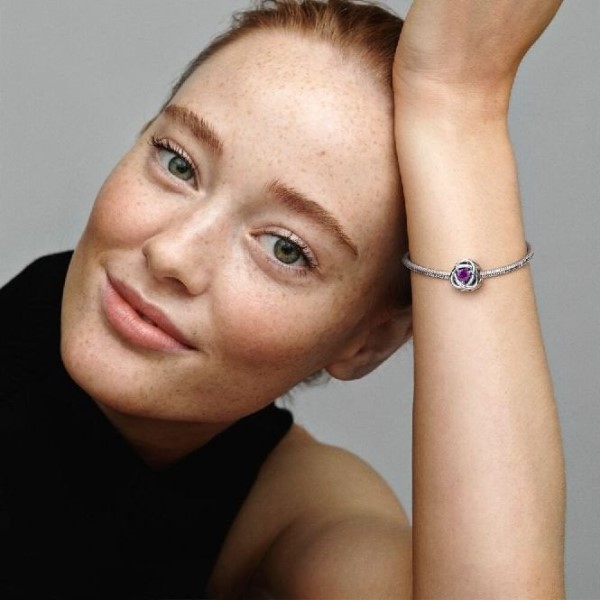 Helmikuu Birthstone Ikuisuuspiiri Hurmaa Pandora Suomi