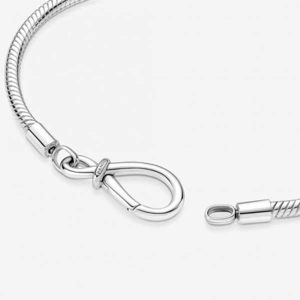 Hetket Infinity Knot Pandora Suomi Merkki Käärmeketju Rannekoru
