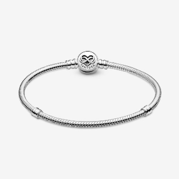 Hetket Sydän Pandora Suomi Infinity Claps Käärmeketju Rannekoru
