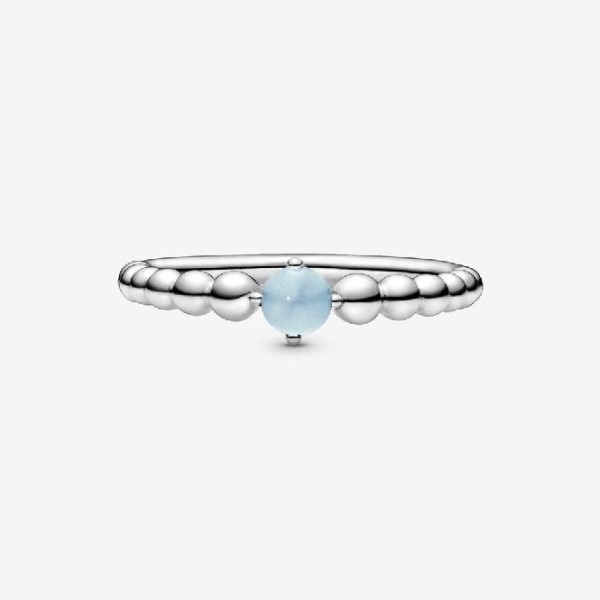 Joulukuu Birthstone Pandora Suomi Merkki Helmisormus