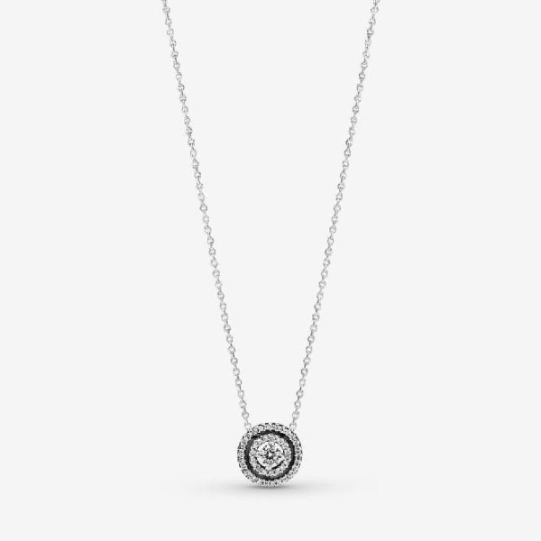 Kimalteleva Kaksoishalo Collier Kaulakoru Pandora Suomi