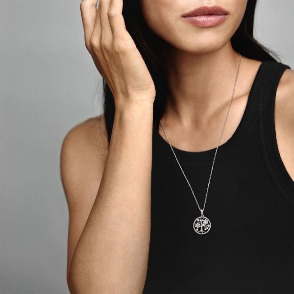 Kimalteleva Merkki Pandora Suomi Sukupuu Kaulakoru