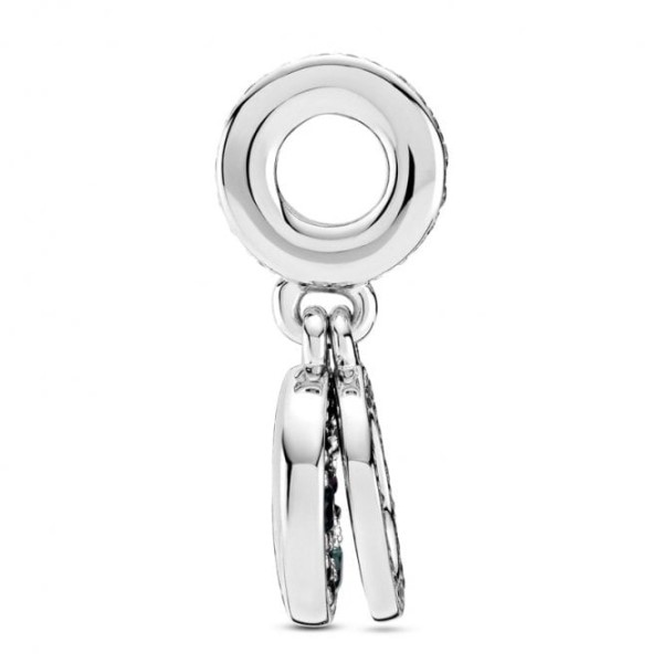 Kimalteleva Vihreä Levy Double Dangle Hurmaa Pandora Suomi