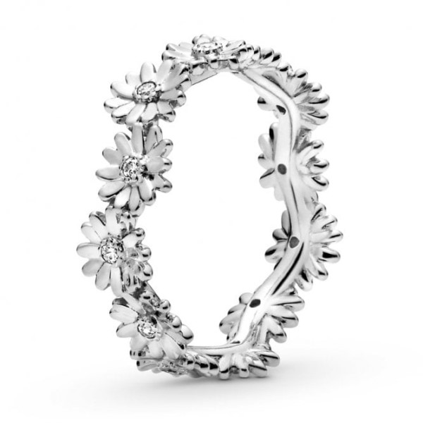 Kuohuva Päivänkakkara Kukka Kruunusormus Merkki Pandora Suomi