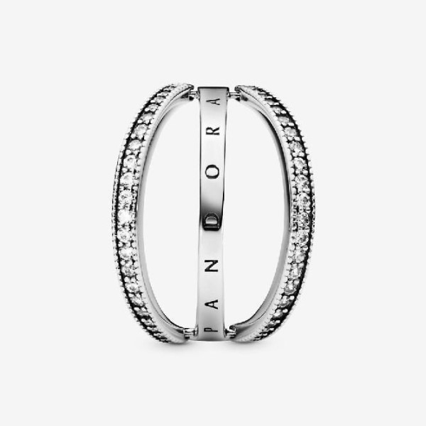 Logo Brändi Pandora Suomi  Hearts Ring