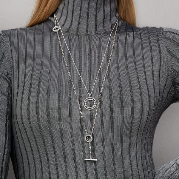 Logo Ympyrä Kaulakoru Pandora Suomi