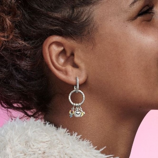 Me Hopea Ja Emali Cool Banana Mini Dangle Charm Pandora Suomi