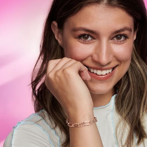 Me Rose Gold Lenkkiketju Pandora Suomi Rannekoru