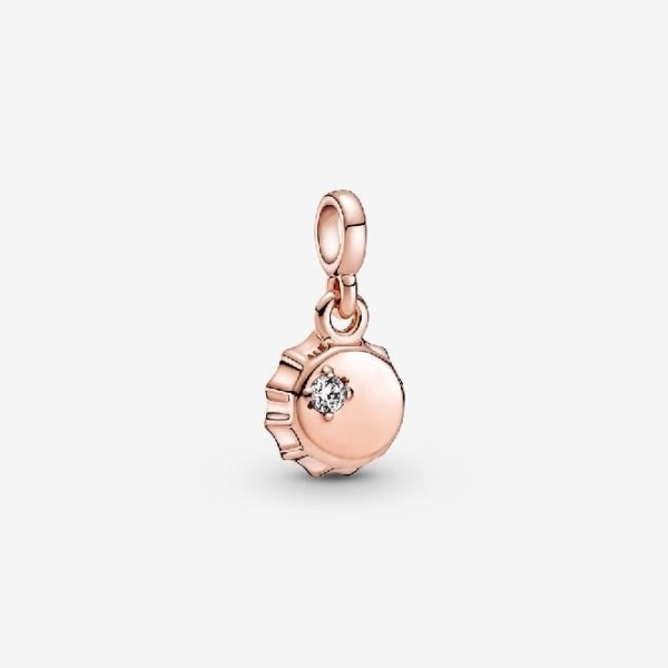 Me Rose Gold Lucky Pullonkorkki Mini Dangle Pandora Suomi