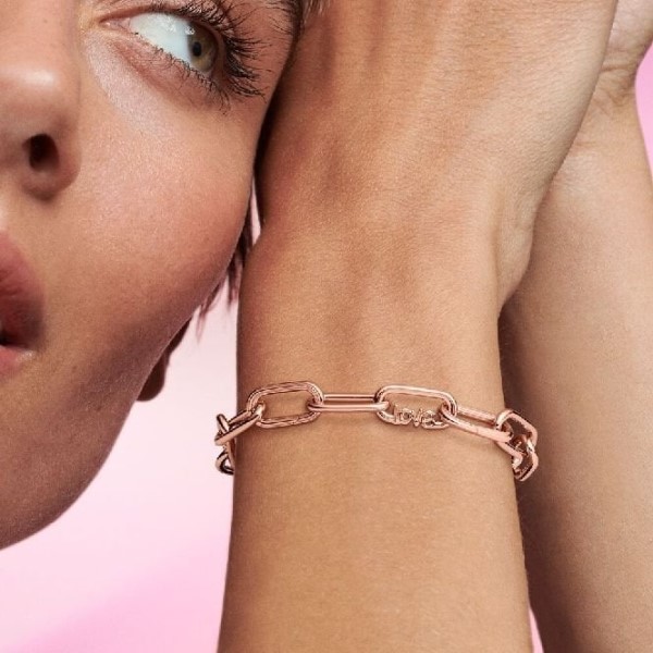 Me Styling Ruusukulta Rakkaus Sana Ketju Linkki Pandora Suomi