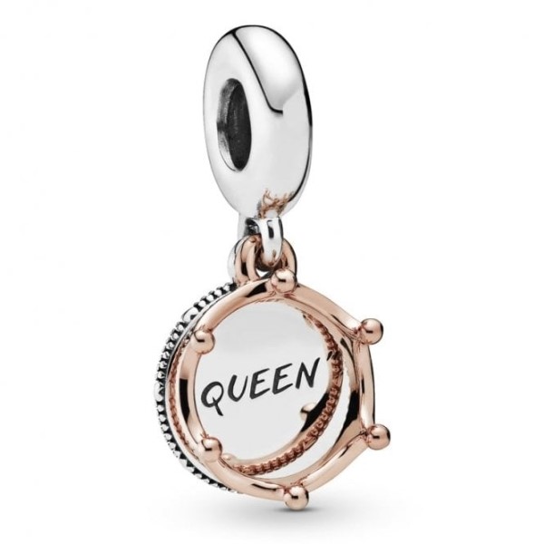 Queen  Regal Crown Dangle Hurmaa Pandora Suomi