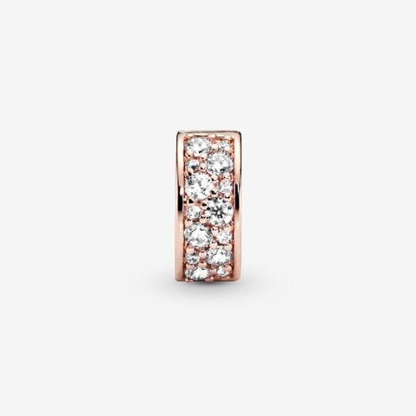 Rose Kirkas Pave Clip Charm Pandora Suomi