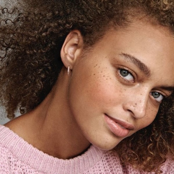 Rose Pave Sydän Vanne Korvakorut Pandora Suomi