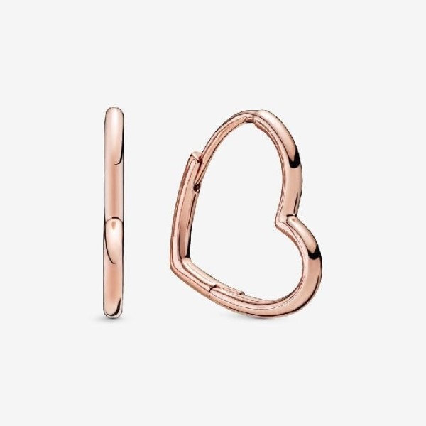 Ruusu Epäsymmetrinen Sydän Vanne Korvakorut Pandora Suomi