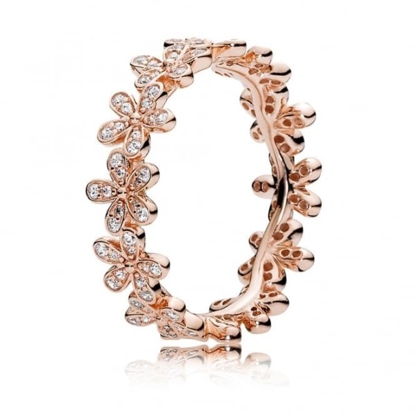 Ruusu Päivänkakkara Pandora Suomi Merkki Kukkasormus