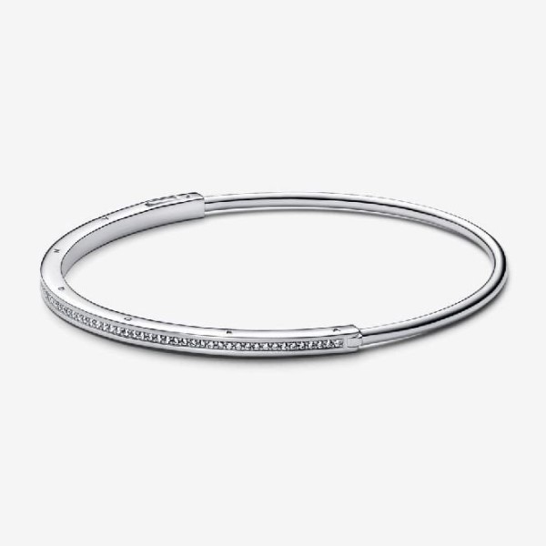 Signature I-d Pave Bangle Pandora Suomi