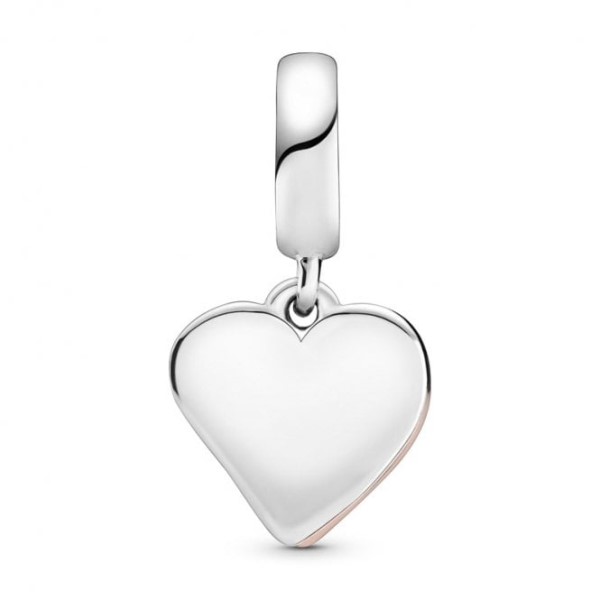Sparkling Freehand Heart Dangle Charms Pandora Suomi