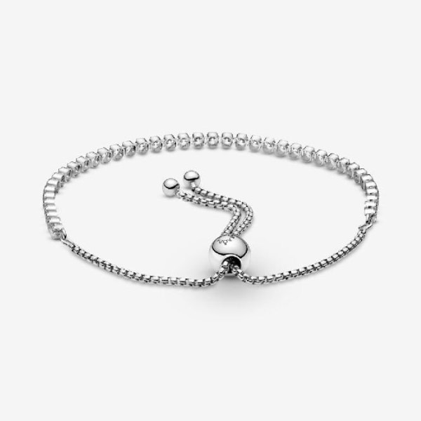 Sparkling Slider Tennis Bracelet Pandora Suomi