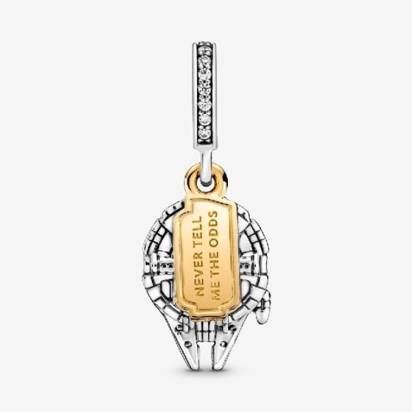 Star Wars Millennium Falcon Dangle Hurmaa Pandora Suomi