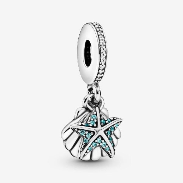 Starfish  Sea Shell Dangle Charms Pandora Suomi