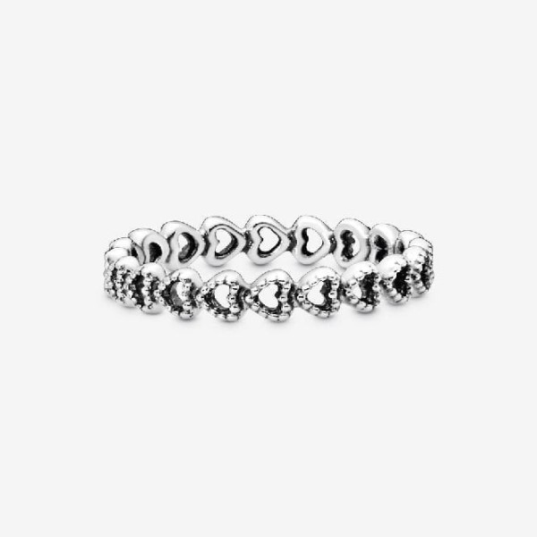 Bändi Pandora Suomi Brand Of Hearts Ring