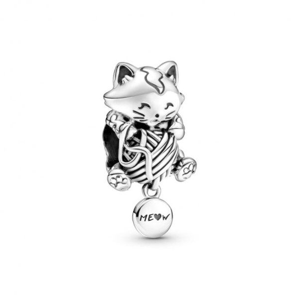 Kitten & Yarn Ball Charms Pandora Suomi