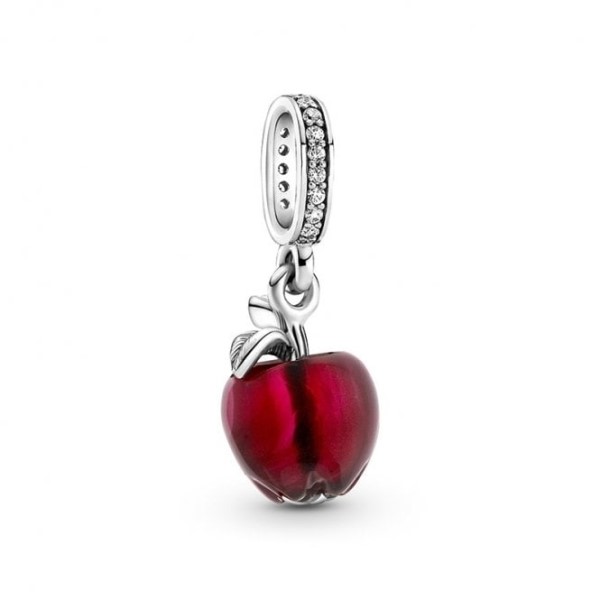 Murano Glass Red Apple Dangle Charms Pandora Suomi