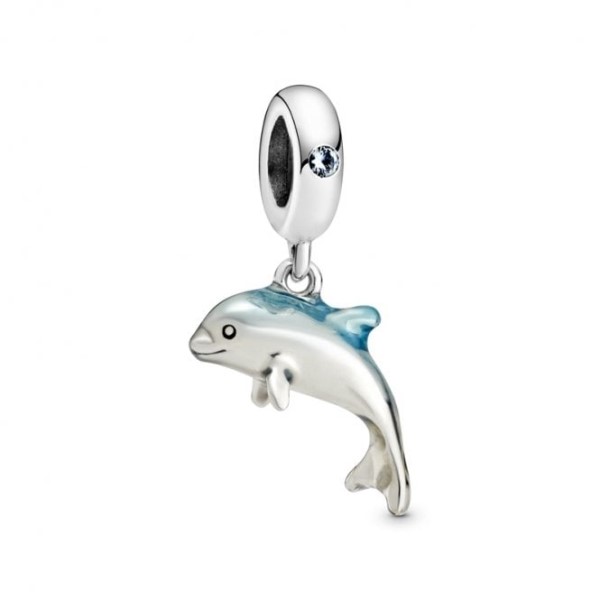 Shimmering Dolphin Dangle Charms Pandora Suomi